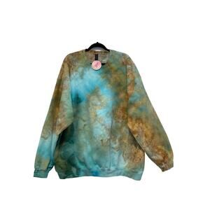 Custom Tie Dye Crewneck Sweatshirt
